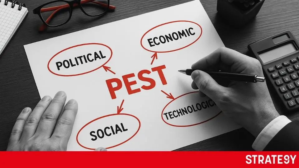 Pest analýza - politicke socialni ekonomicke a technicke faktory