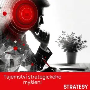 Strategické myšlení: co to je, jak funguje v praxi a jak ho trénovat 3 Silueta člověka v zamyšlení – tajemství strategického myšlení a práce se souvislostmi