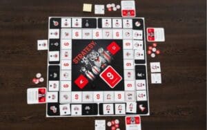 Herní plán deskové hry STRATE9Y GAME – ověření podnikatelského nápadu krok za krokem