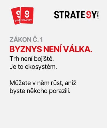 Byznys není válka Ilustrace zákona č. 1: Byznys není válka, ale ekosystém, kde firmy rostou společně